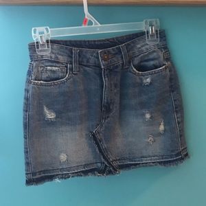 Jean skirt